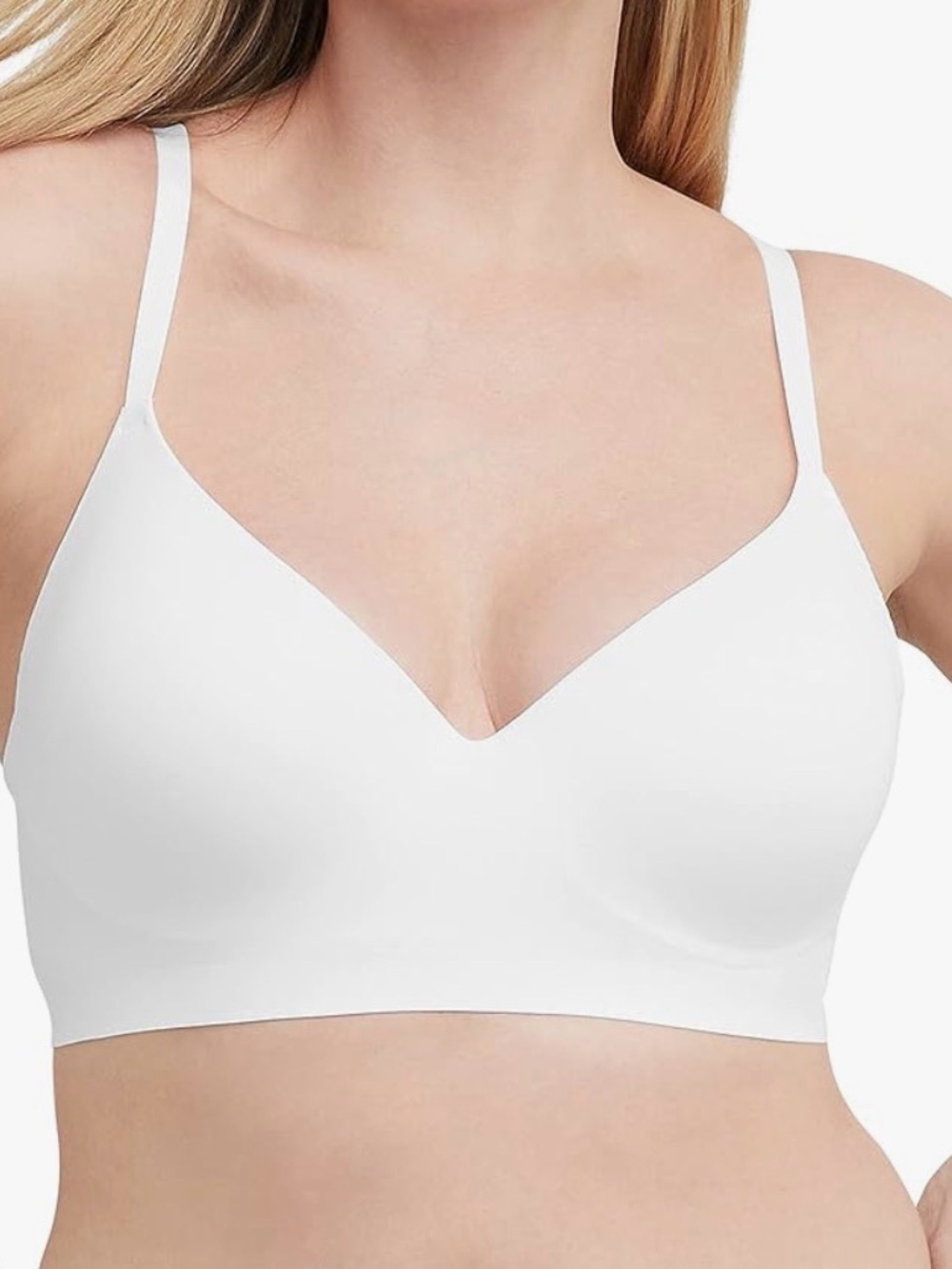 NWT Maidenform T-Shirt Flexible Wire Bra- White- 38C
